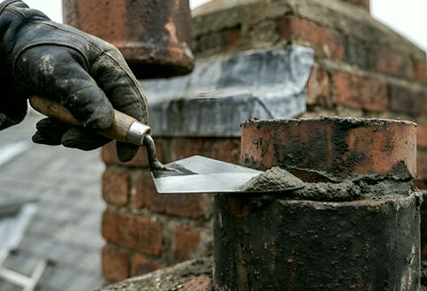 Crown struck off smooth with a trowel